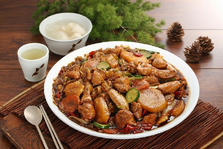 범어찜닭 이미지