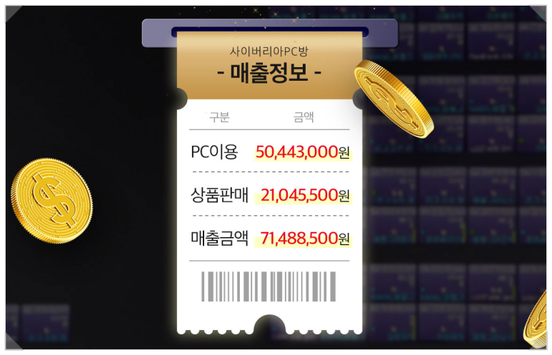 사이버리아피시방 이미지