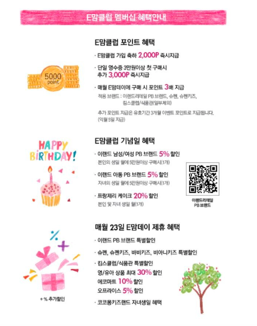 이랜드리테일NC신구로점 이미지
