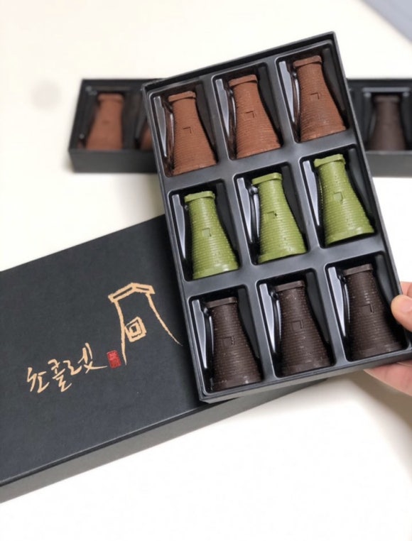 경주문화재초콜릿 이미지