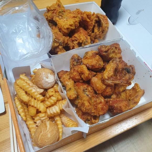 둘마리깻잎순살치킨 이미지