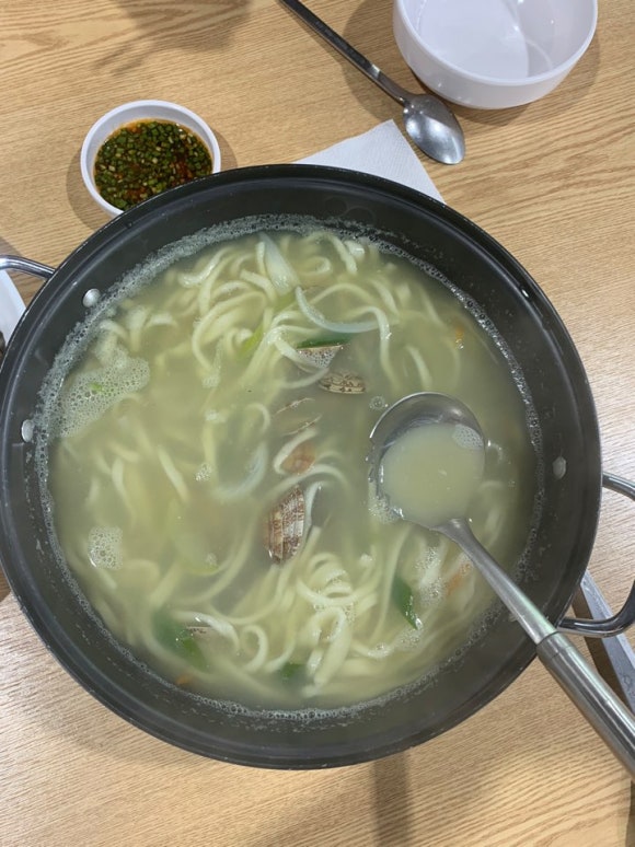 새싹바지락칼국수 이미지
