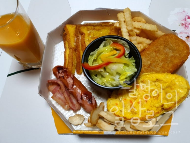 미국의 아침밥 대표 사진