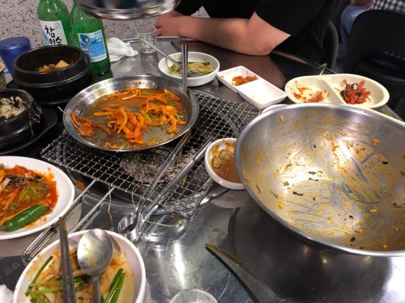 숯불과 연탄불 이미지