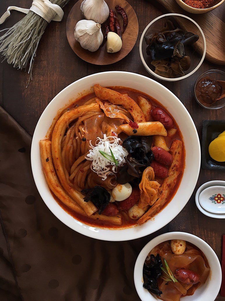 벌떡떡볶이 이미지