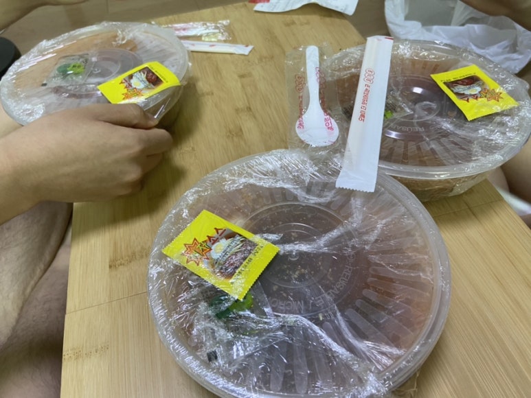 독도얼큰이냉면 이미지