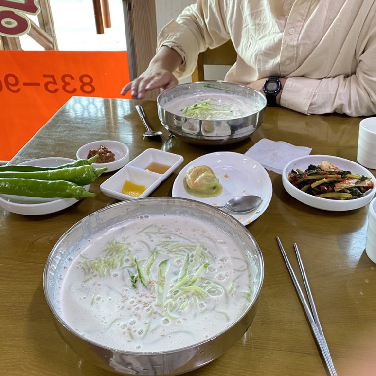 연천콩국수 이미지