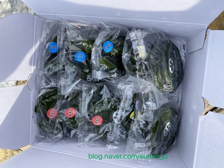 해오름모시떡송편 이미지