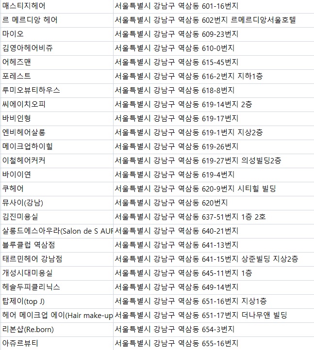윤헤어필 이미지