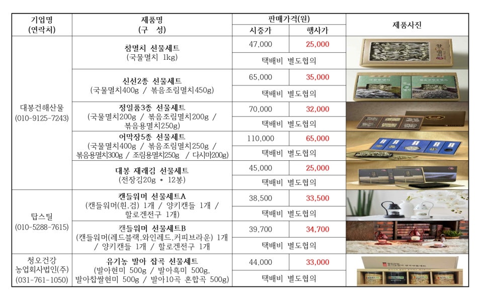 대봉건해산물 이미지