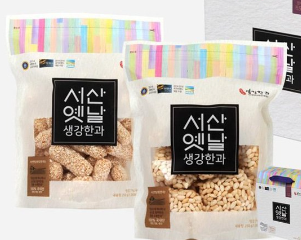 서산옛날생강한과 이미지