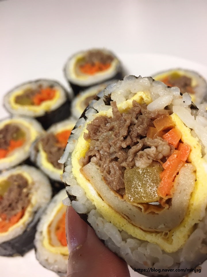 민여사김밥 이미지