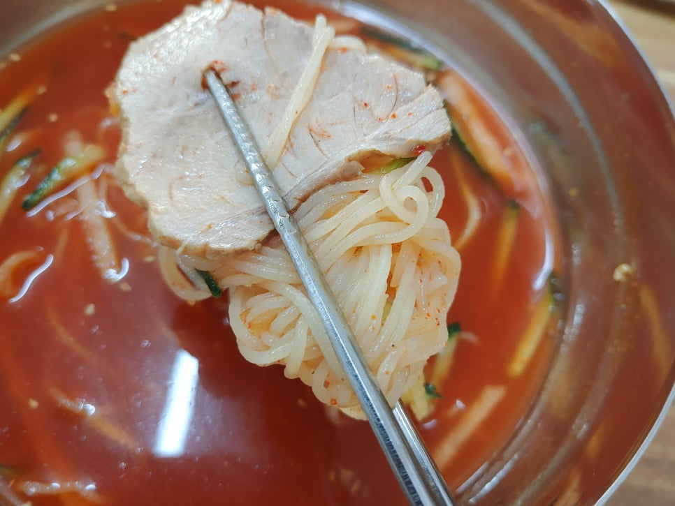 해조밀면 이미지