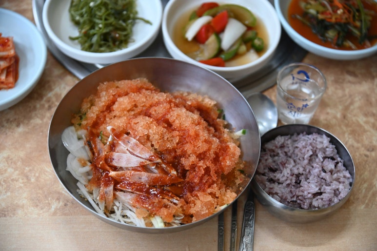 우도자리돔물회 이미지