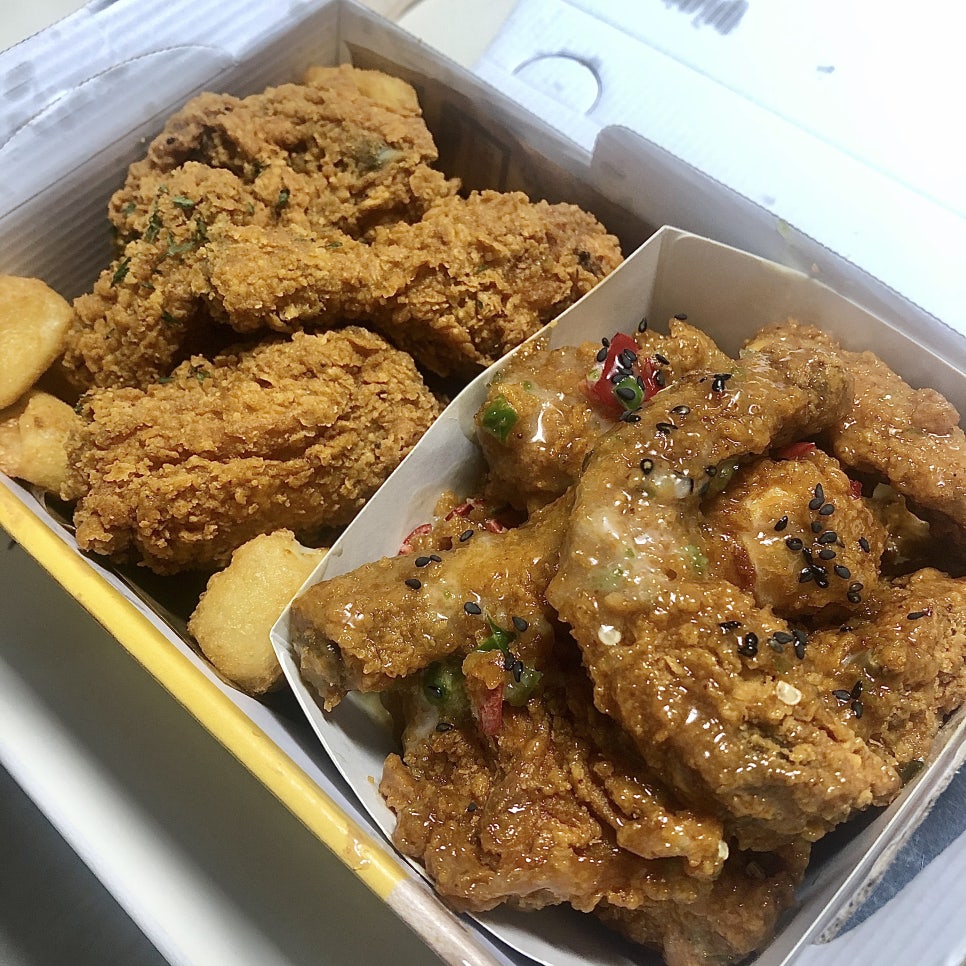 자연담은 치킨 이미지