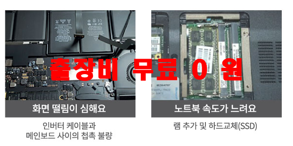 출장데이터복구컴퓨터수리노트북수리하드복구 이미지