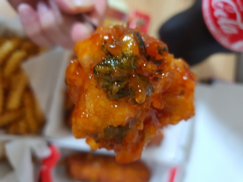깻잎두마리치킨 이미지