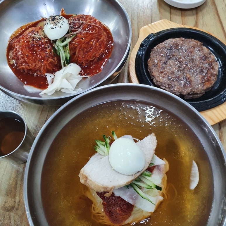달전밀면 이미지