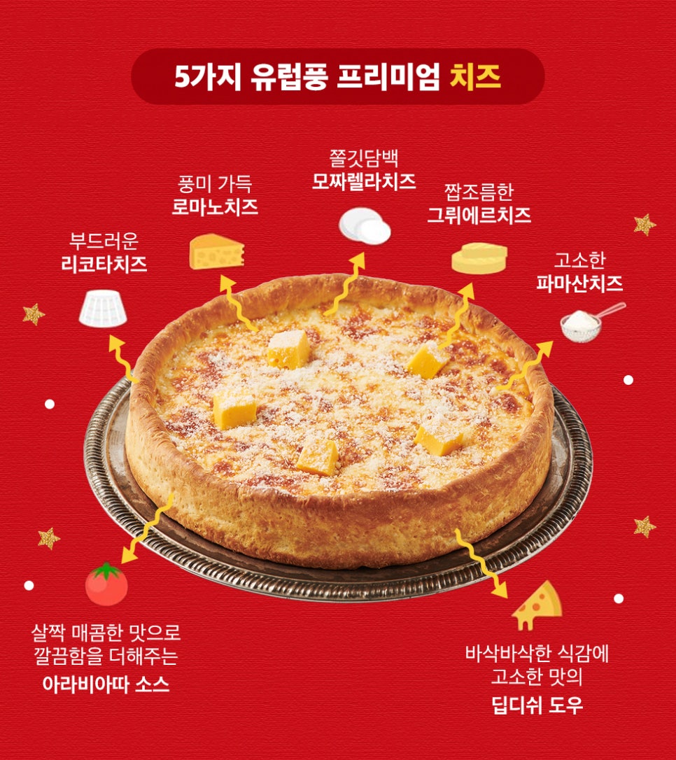시카고피자 이미지