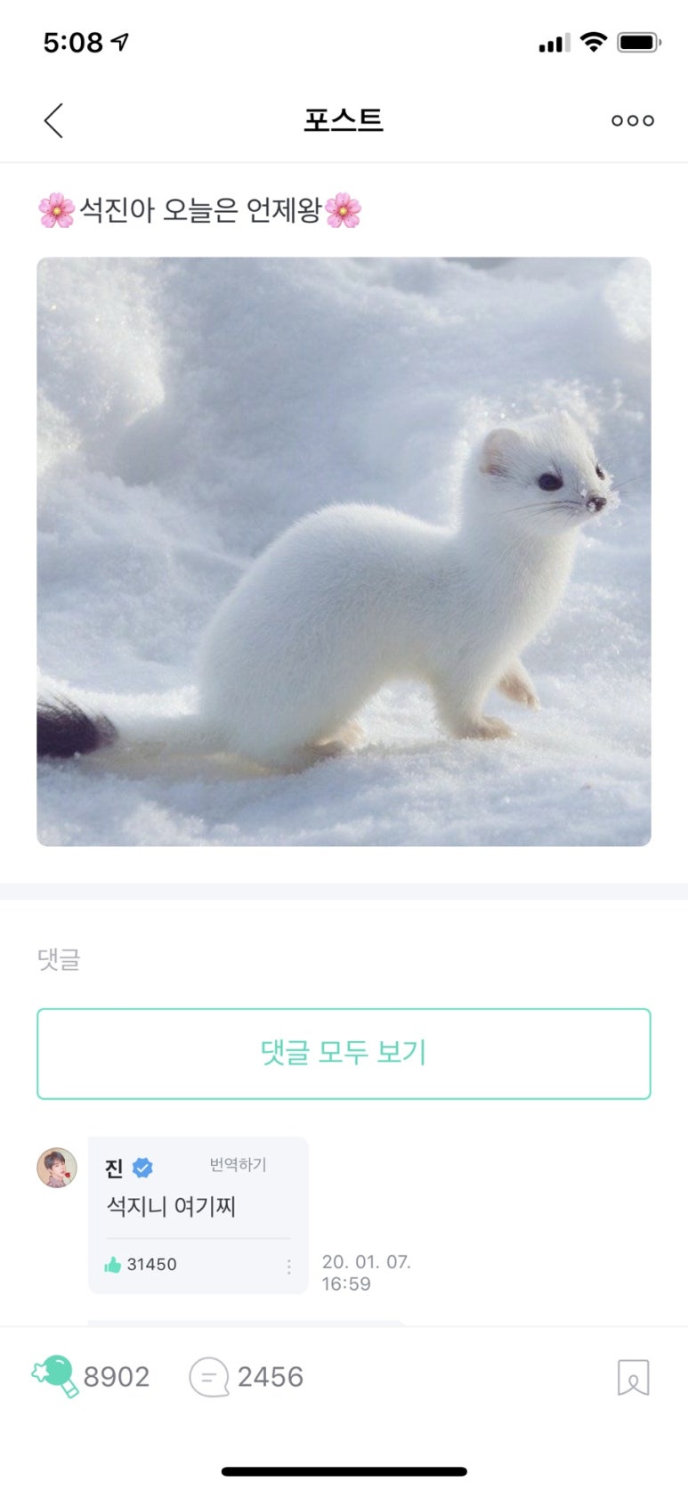 담비 이미지