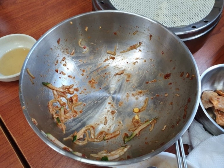 경주밀면 이미지