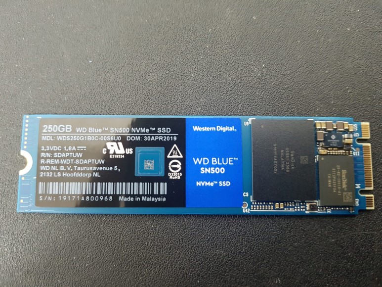 Western Digital WD Blue SN500 M.2 2280 250GB NVMe 내장형 SSD : 네이버 블로그
