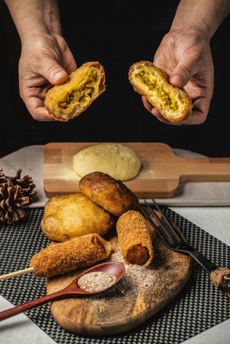 찹쌀꽈배기 이미지