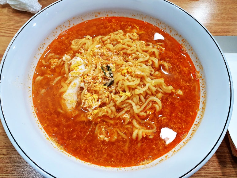 라면과김밥 이미지