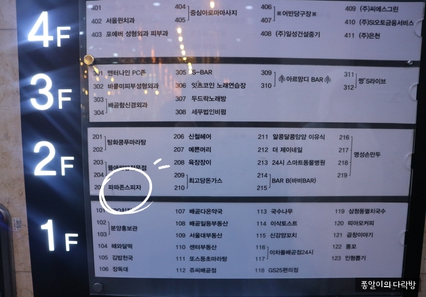 파파존스배곧점 이미지