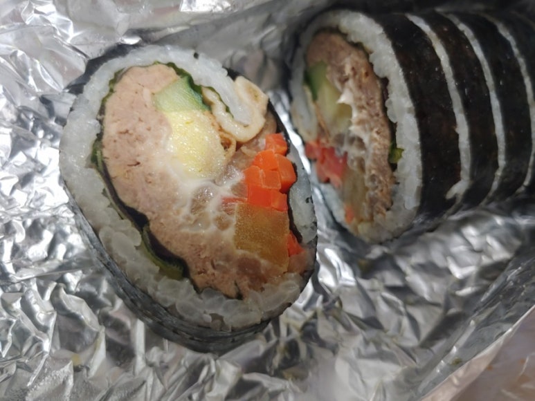 아지매김밥인동점 이미지