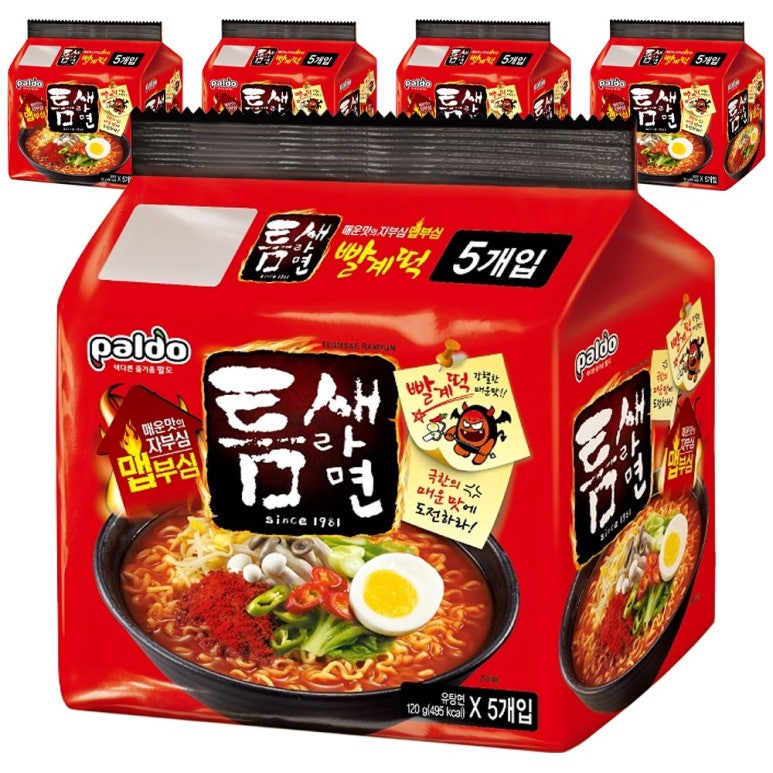 틈새라면 이미지