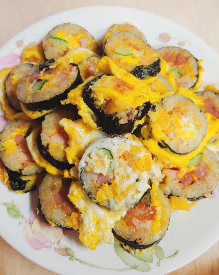 김밥꽁지 이미지