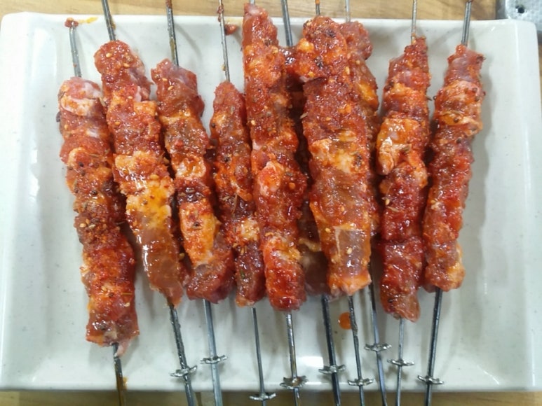 도문양꼬치 이미지
