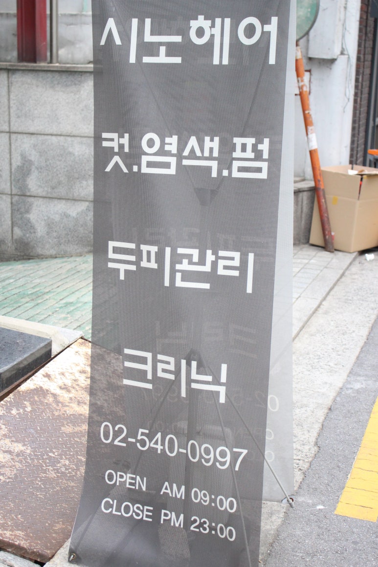 시노헤어 이미지