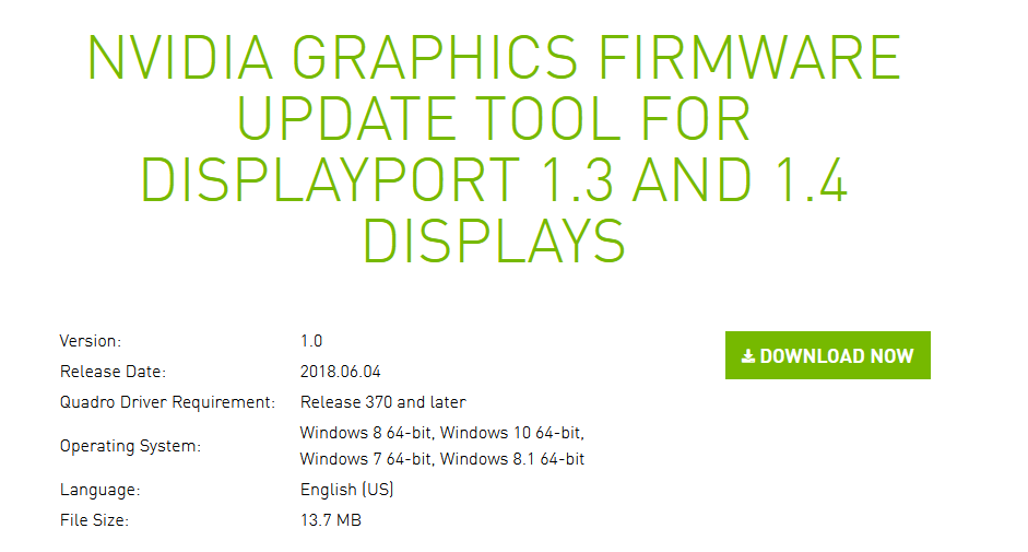 NVIDIA DP펌웨어 업그레이드 하는 방법 : 네이버 블로그