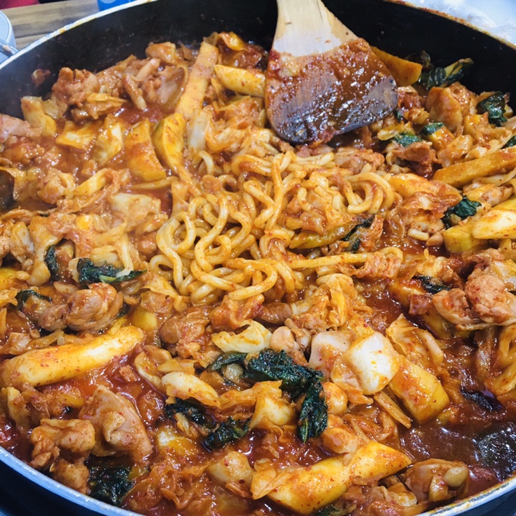 닭이봉닭갈비 이미지
