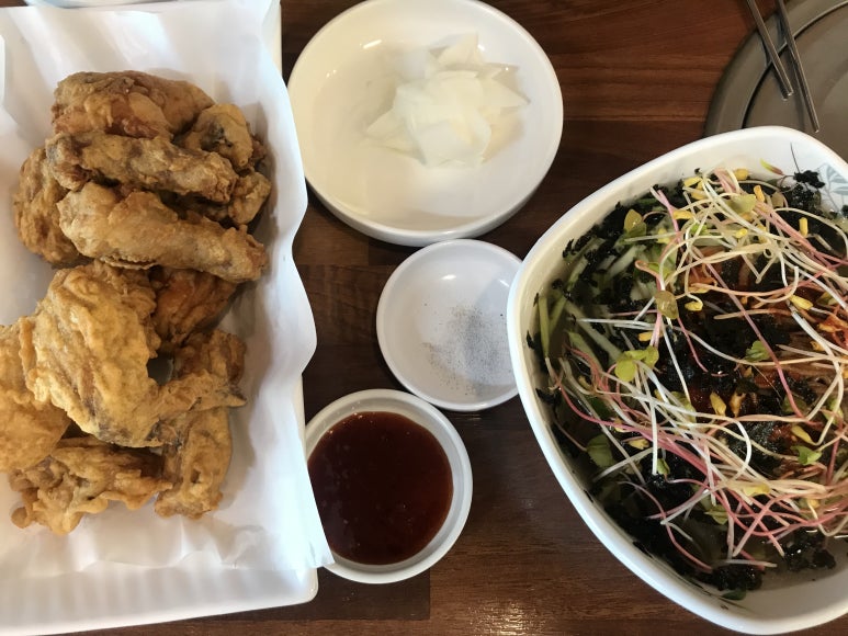 곱빼기통닭 이미지