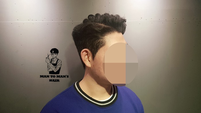 맨즈맨헤어 이미지