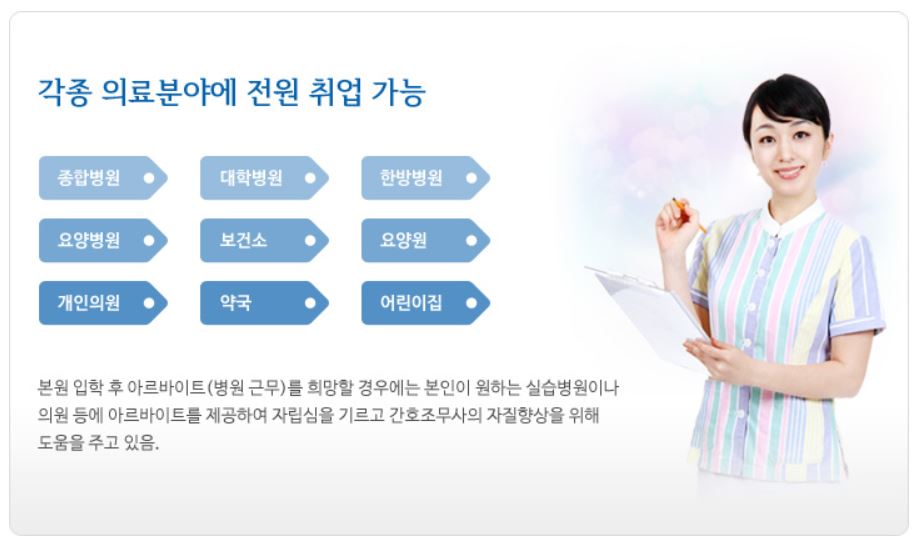 용인간호학원 이미지