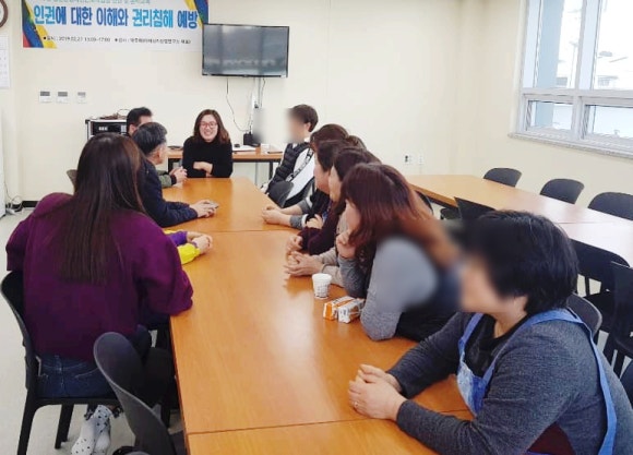 홍천군 장애인 근로작업장 이미지