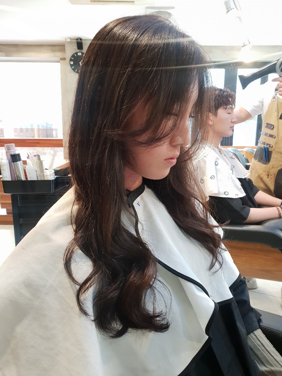 수빈헤어라인 이미지