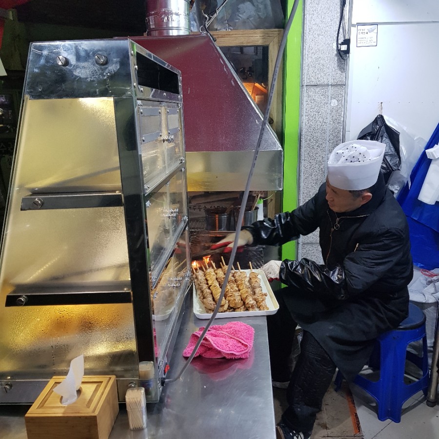 한방 수제 닭꼬치 이미지