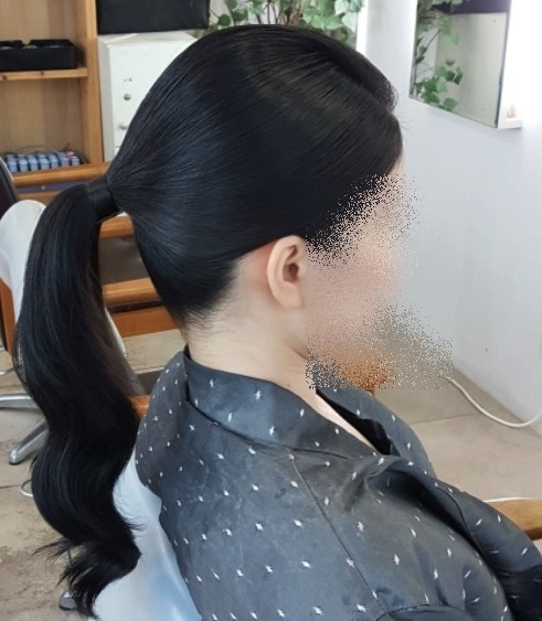 머리헤어 이미지
