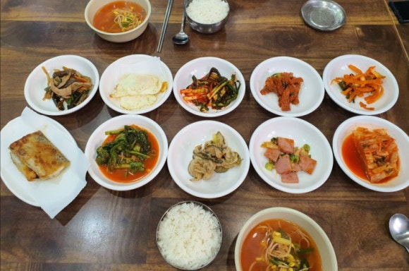 한산모시잎칼국수 이미지