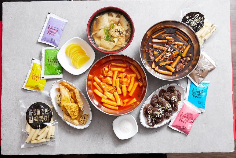 빨강떡볶이 이미지