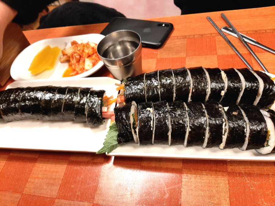 라면과김밥 이미지