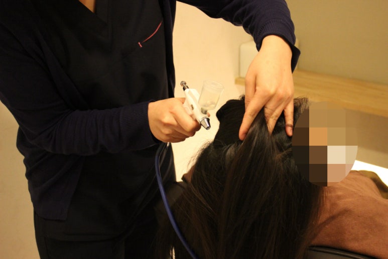 천연머리염색 이미지