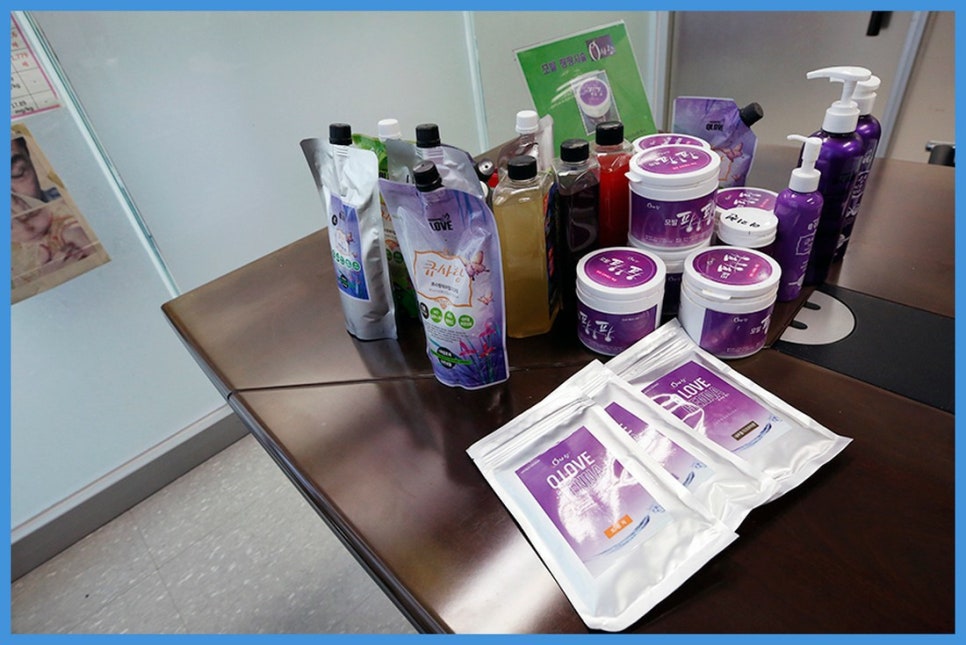 큐사랑천연머리염색 이미지
