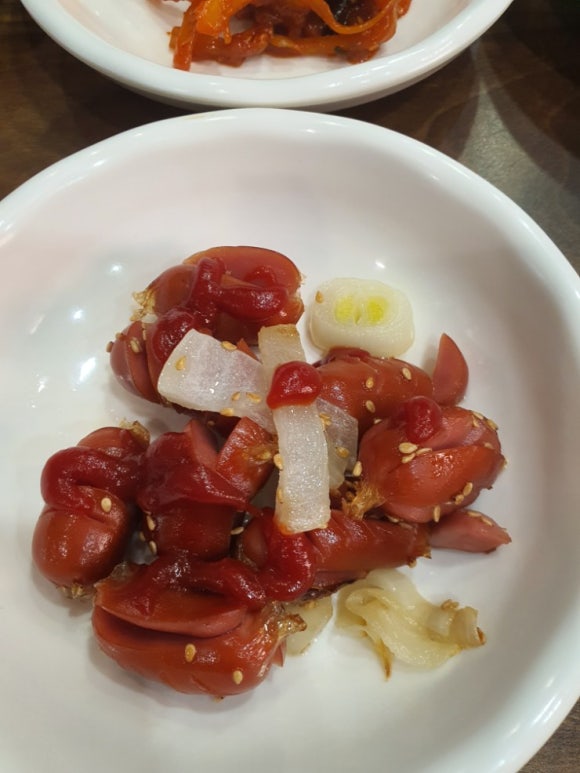 한산모시잎칼국수 이미지