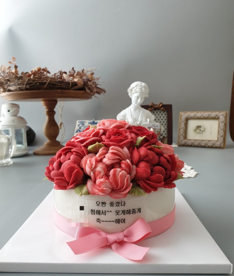 쫄깃플라워케이크 이미지
